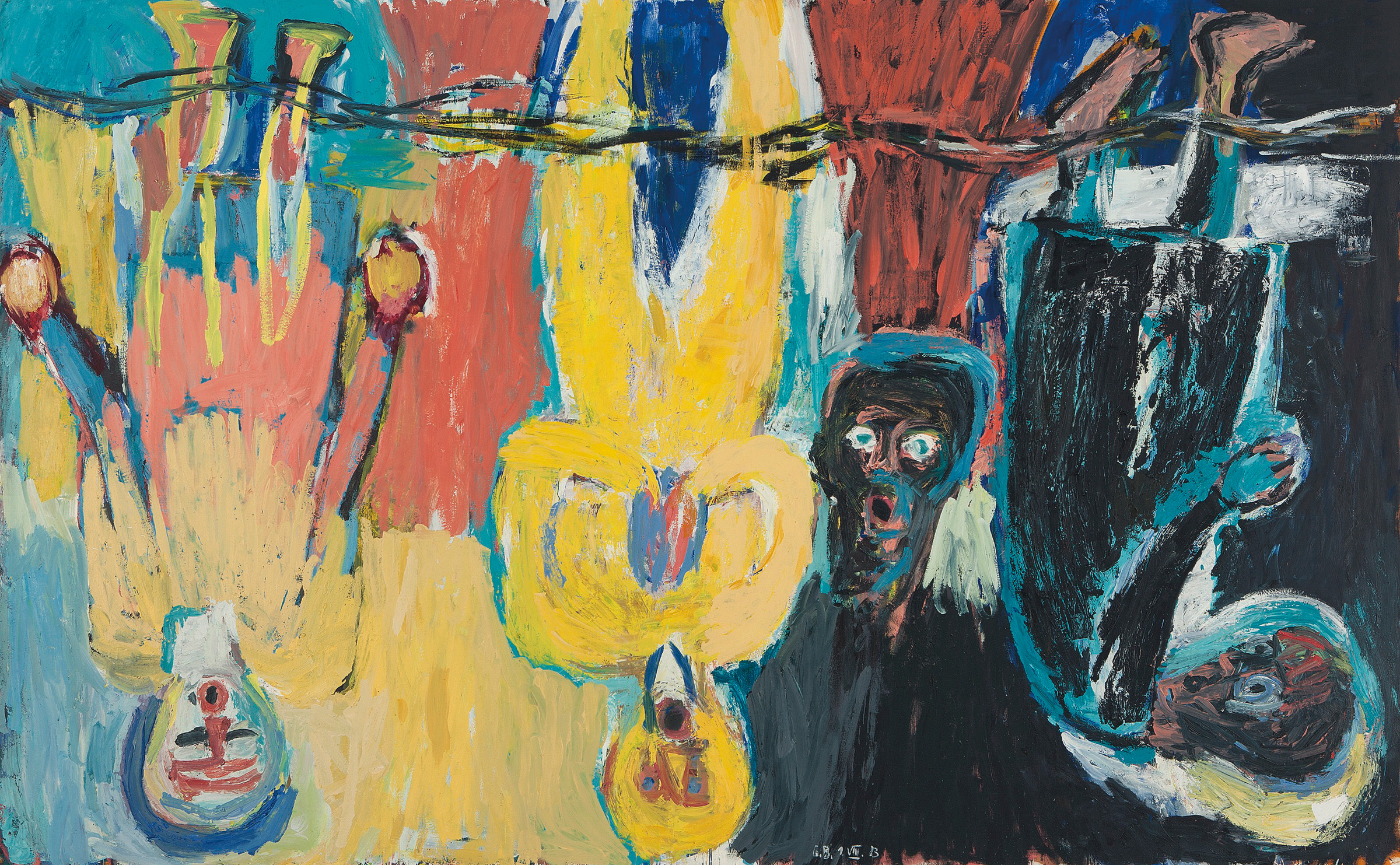 Las batallas de Georg Baselitz