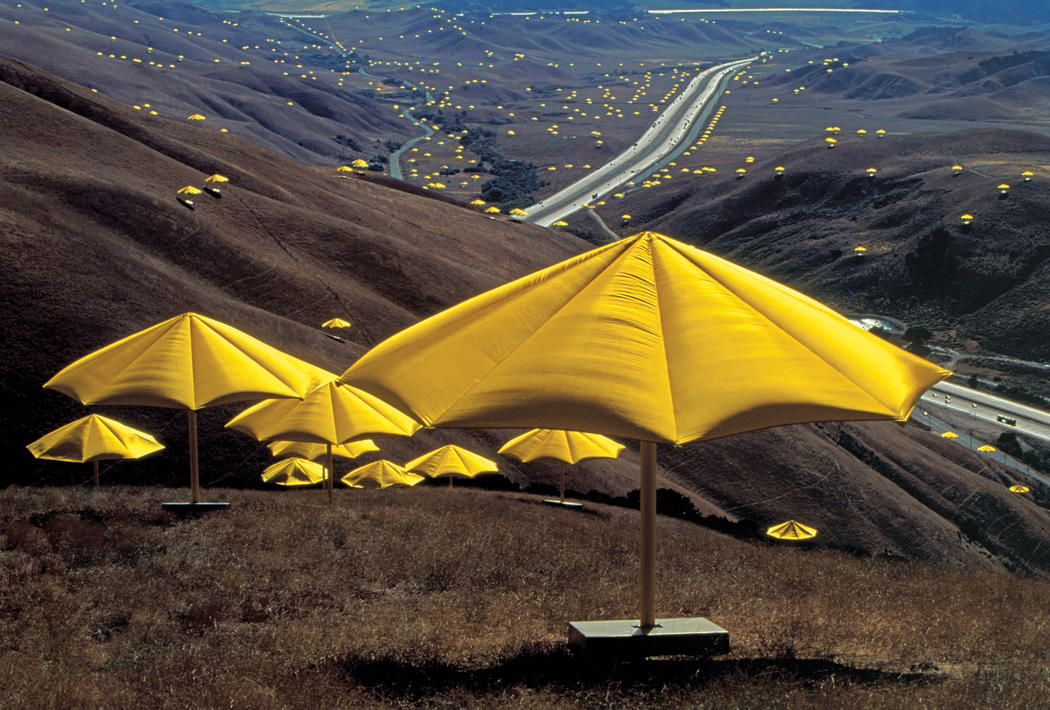 Christo and Jeanne-Claude The Umbrellas, Japan-USA, 1984-91 Photo